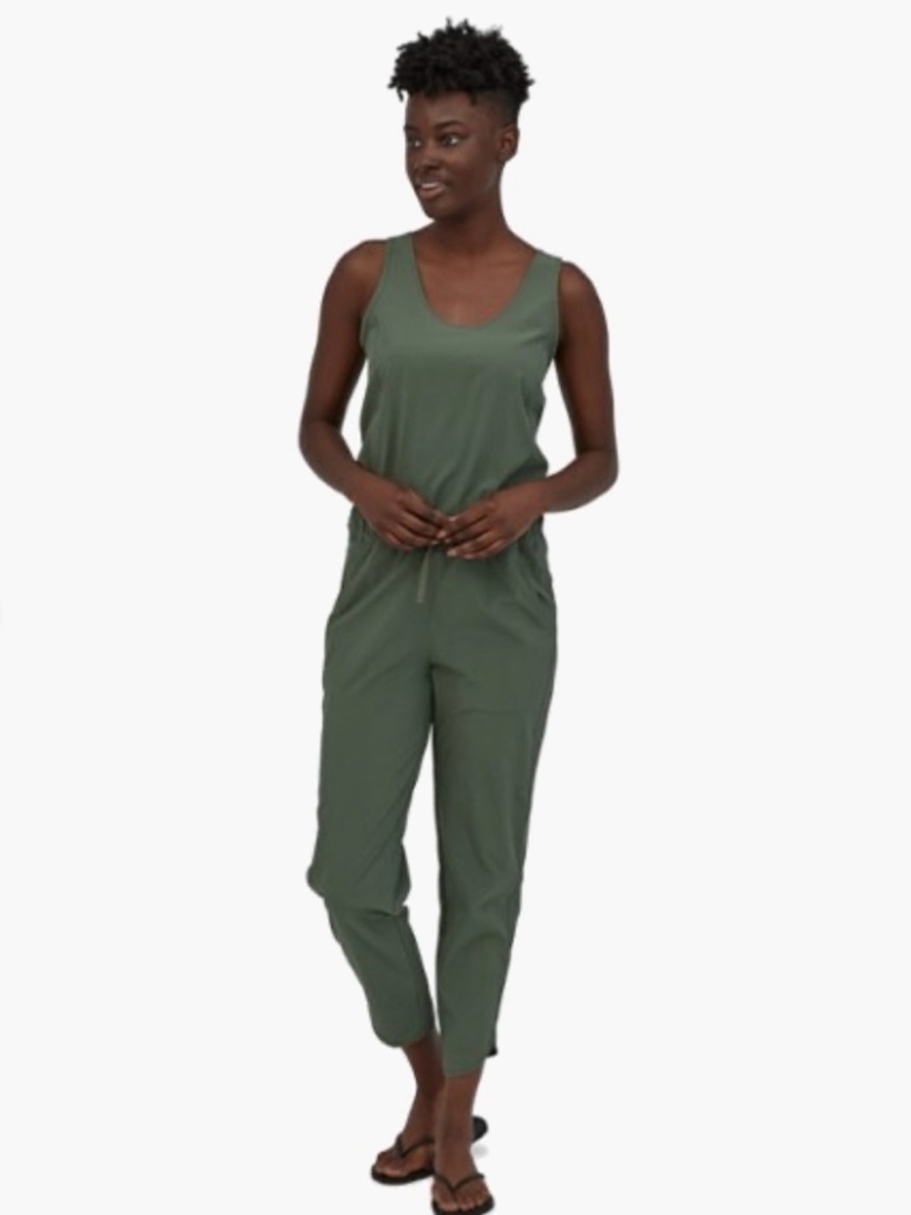 Patagonia Fleetwith Romper - Basin Green
